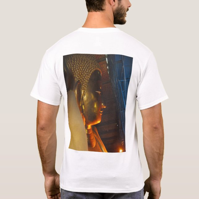 Camiseta El Buda en recesión, Bangkok (Reverso)