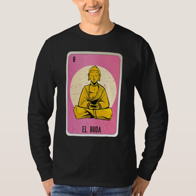 Camiseta El Buda Mexican Slang Lottery Bingo Cards (Anverso)