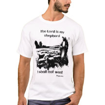 El buen pastor observando a su rebaño.