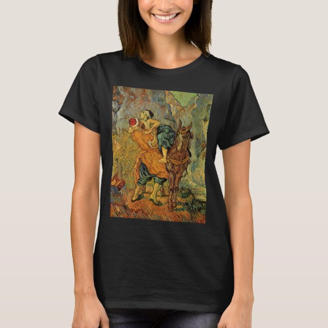 Camiseta El buen samaritano de Vincent van Gogh (Anverso)