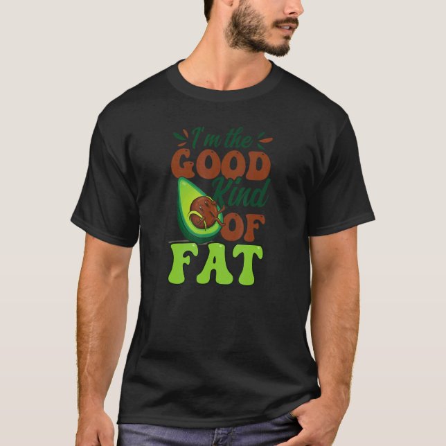 Camiseta El Buen Tipo De Aguacate Graso (Anverso)