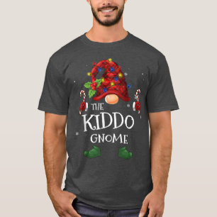 Camiseta El búfalo Kiddo Gnome Tocó la luz del árbol de Nav