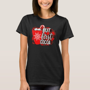 Camiseta El búfalo se coloca pero el primer Navidad de caca
