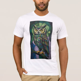 Camiseta El búho de vidrio emplomado