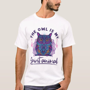 Camiseta El búho es mi animal espiritual