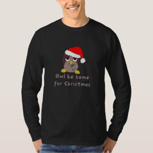 Camiseta El búho sea casero (oscuro)
