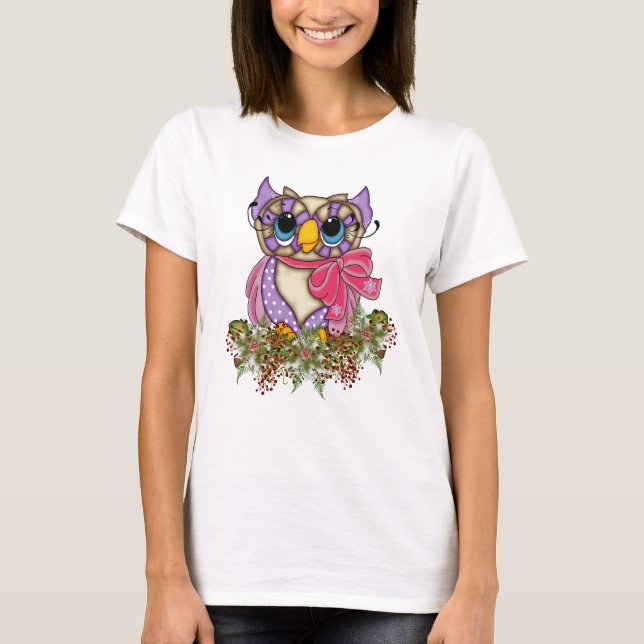 Camiseta El búho y el holly (Anverso)