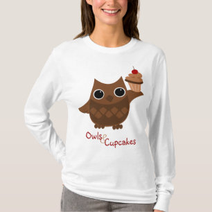 Camiseta El búho y la magdalena