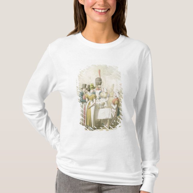Camiseta El bulevar du Temple, del 'cuadro de (Anverso)