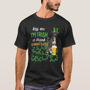 Camiseta El Bull De La Fosa Americana Me Besa Que Soy Irlan