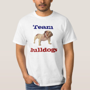 Camiseta El BULLDOG, bulldoges, mascota de los deportes