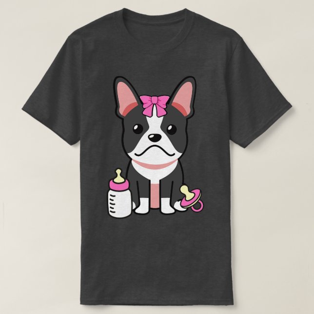 Camiseta El Bulldog Francés Es Un Ba (Diseño del anverso)