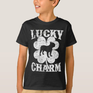 Camiseta El Bulldog francés St Patrick's Day, con encanto y