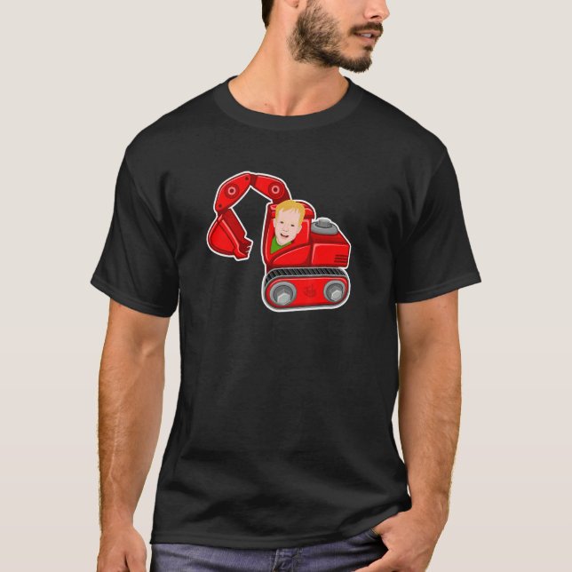 Camiseta El bulldozer de Jonas (Anverso)
