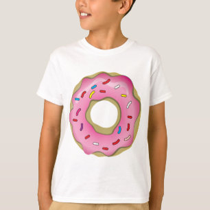 Camiseta El buñuelo delicioso con la formación de hielo y