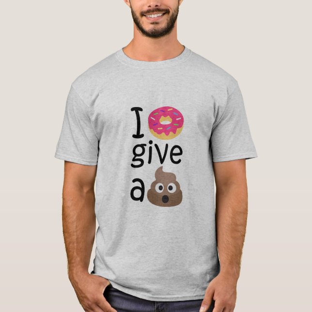 Camiseta El buñuelo I da una emoji del impulso (Anverso)