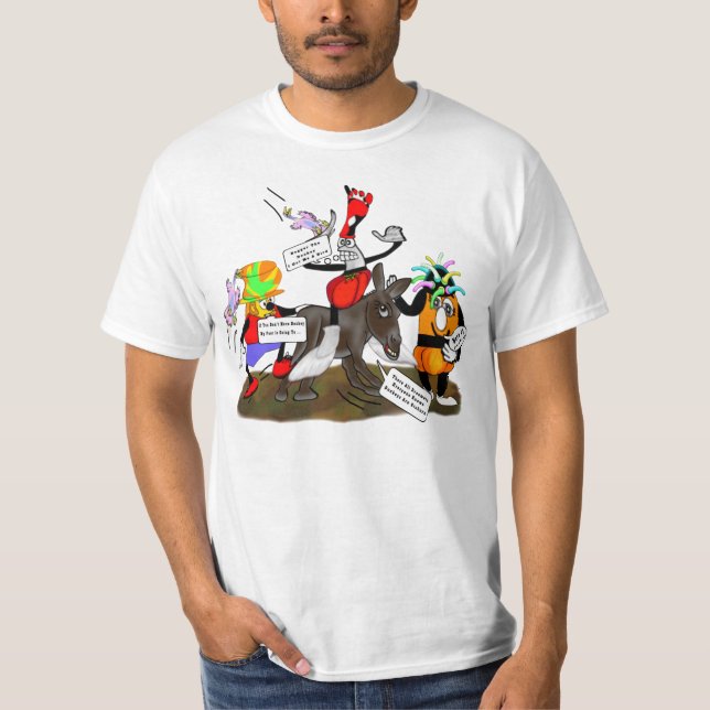Camiseta El burro terco (Anverso)