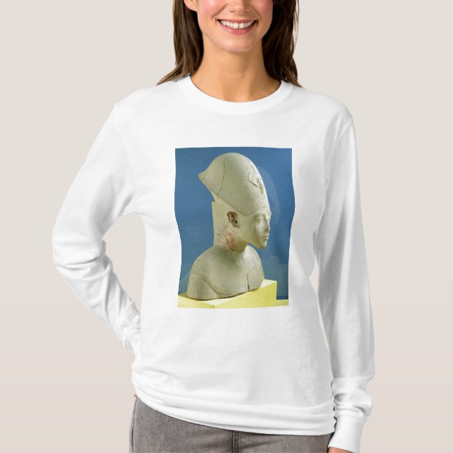 Camiseta El busto de Amenophis IV de dice EL-Amarna (Anverso)