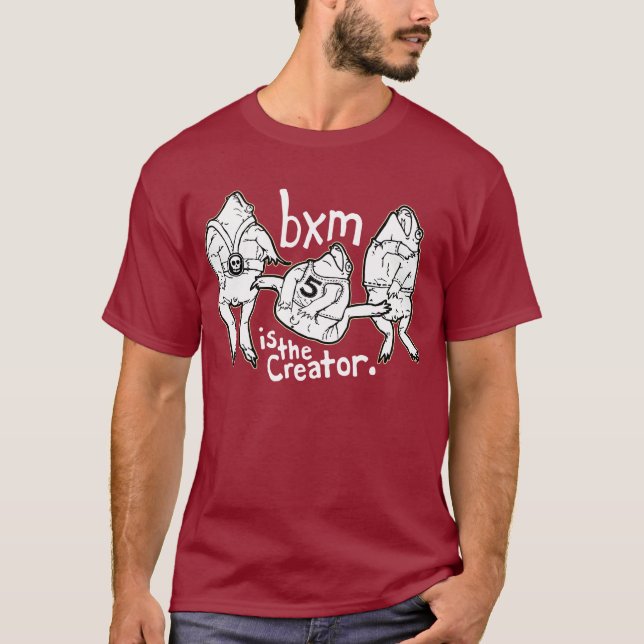 Camiseta el bxm es el creador (Anverso)