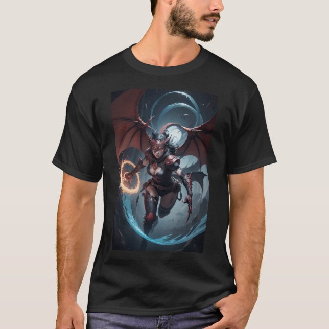 Camiseta El Caballero Oscuro de la Luna (Anverso)