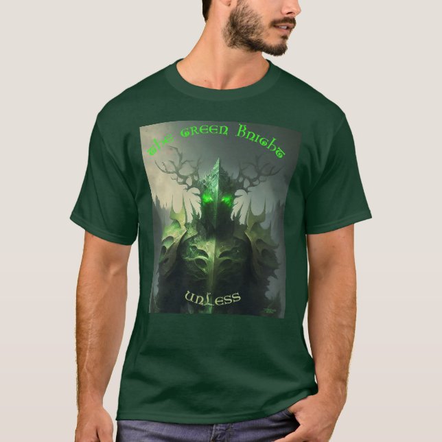 Camiseta El caballero verde (Anverso)