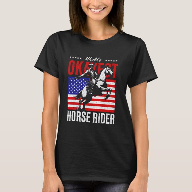 Camiseta El caballito ecuestre más Okayer del mundo (Anverso)