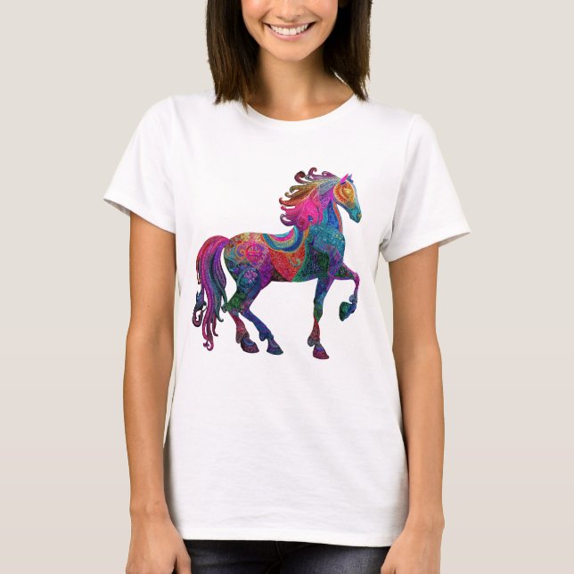 Camiseta El Caballo Bordado (Anverso)