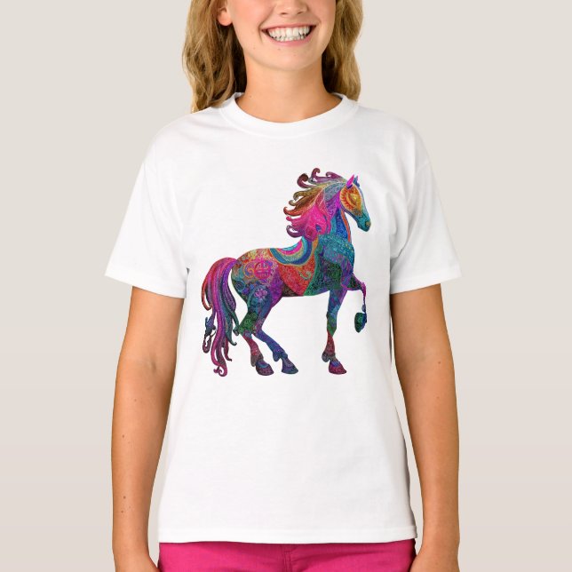 Camiseta El Caballo Bordado (Anverso)