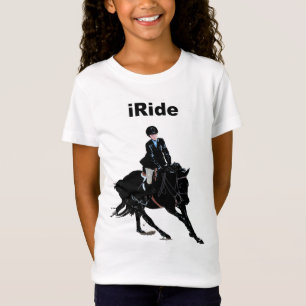 Camiseta El caballo de los niños lindos del iRide