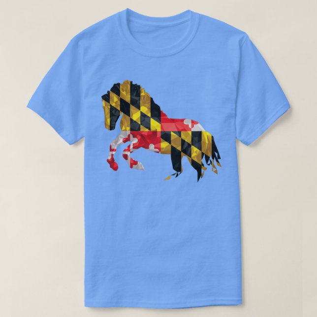 Camiseta El caballo de Maryland (Diseño del anverso)