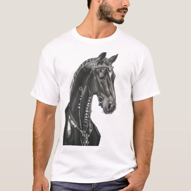 Camiseta El Caballo Negro Dinámico (Anverso)
