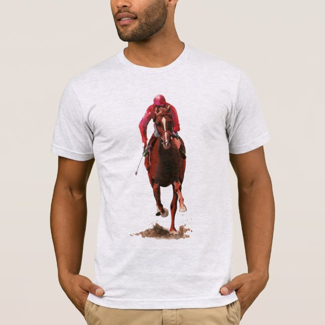 Camiseta El caballo y el jockey (Anverso)