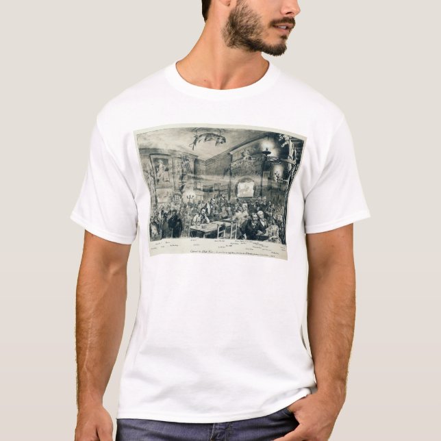 Camiseta El cabaret du Chat Noir, 1886 (Anverso)