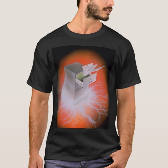 Camiseta El cabinete de archivo (Anverso)