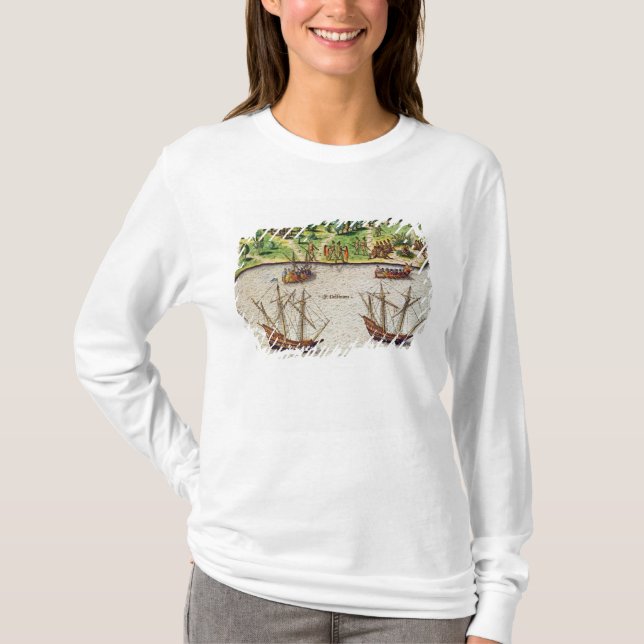 Camiseta El cabo de la Florida y del río del delfín (Anverso)