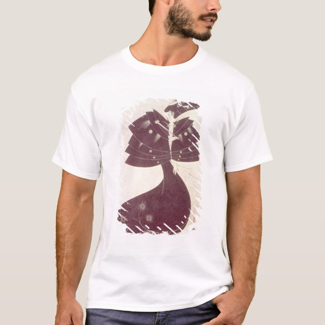 Camiseta El cabo negro, ilustracion para el editi inglés (Anverso)
