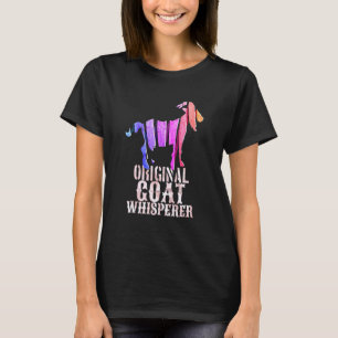 Camiseta El cabrero susurrador original Granjero de cabras