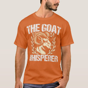 Camiseta El cabrero Whisperer Goat Retro Cabra Agricultor