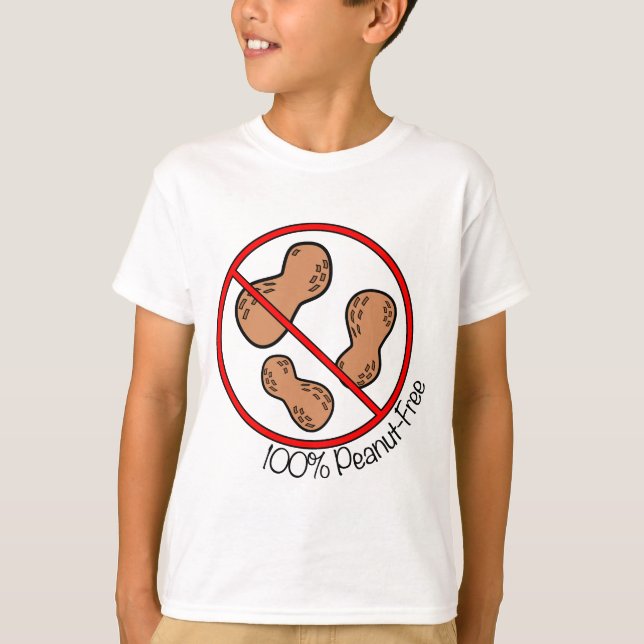 Camiseta El cacahuete 100% libera (Anverso)