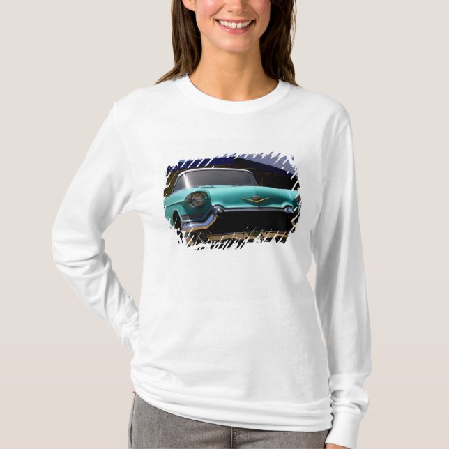 Camiseta El Cadillac verde de Elvis Presley en (Anverso)
