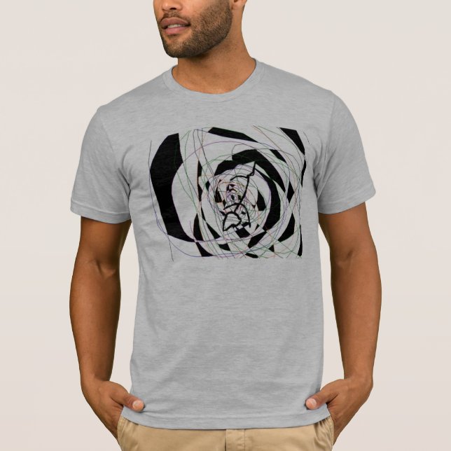 Camiseta el caer, bajando (Anverso)