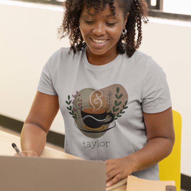 Camiseta El Café Boho Terracotta Personalizado (Subido por el creador)