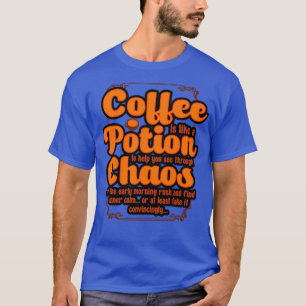 Camiseta El Café Cafetero Es Como Una Opción Para Ayudarte