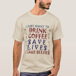 Camiseta El café de Hakuna Matata salva vidas
