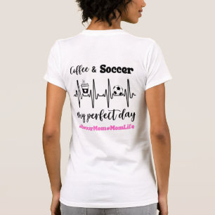 Camiseta El café de la madre del fútbol y el latido del cor