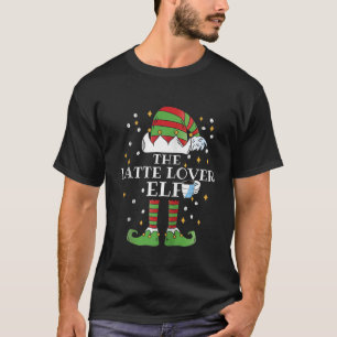 Camiseta El café de Latte Lover Elf Zip Hoodie