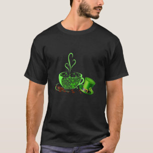Camiseta El café del Día de San Patricio Lover Lucky Latte