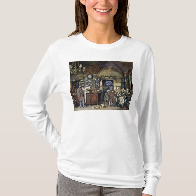 Camiseta El café en Roma, 1856 (Anverso)