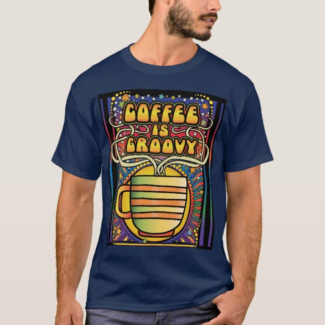 Camiseta El café es Groovy (Anverso)