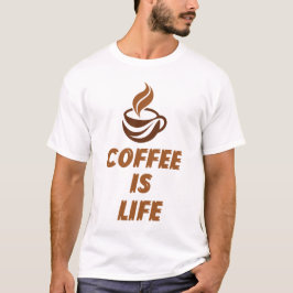Camiseta El Café Es La Vida – Café Motivacional Di